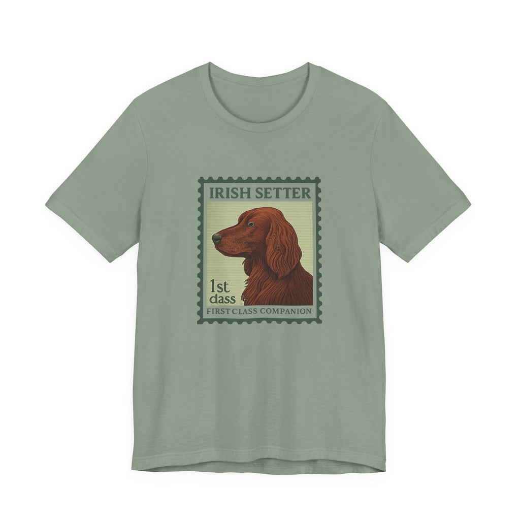 Irish Setter First Class Stamp Tee