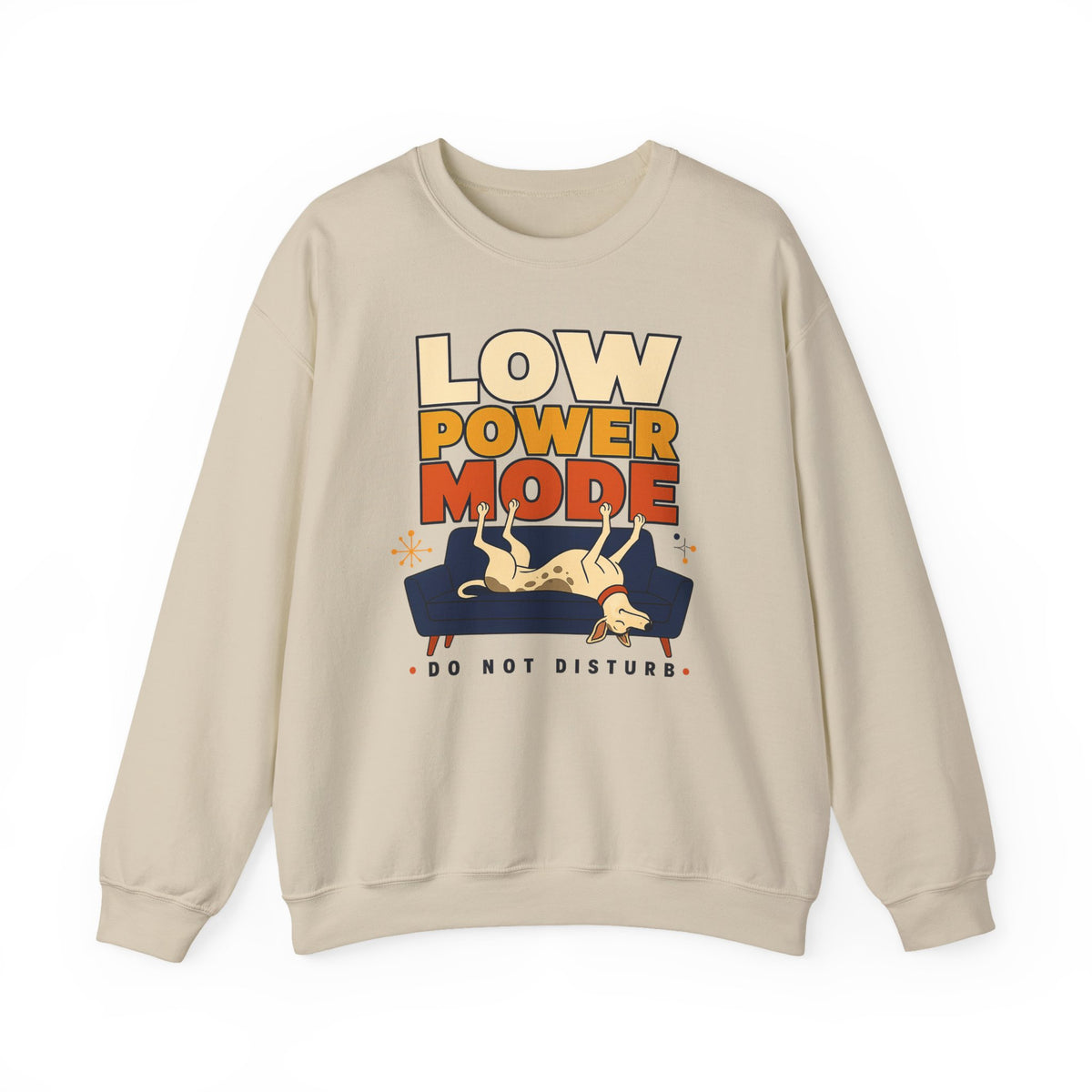 Low Power Mode Greyhound Sweatshirt in Sand