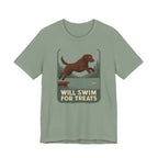 Chocolate Lab Will Swim for Treats Tee