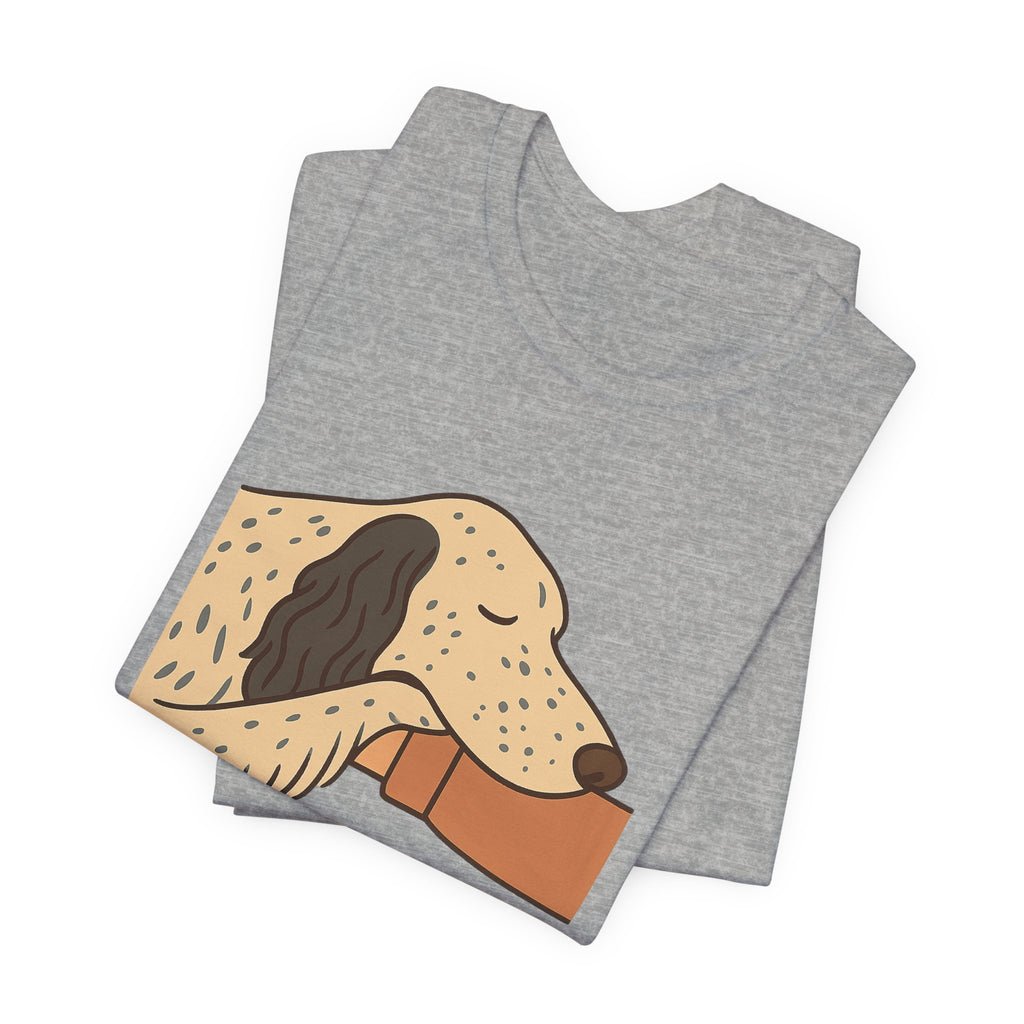 English Setter Nose on Arm Tee