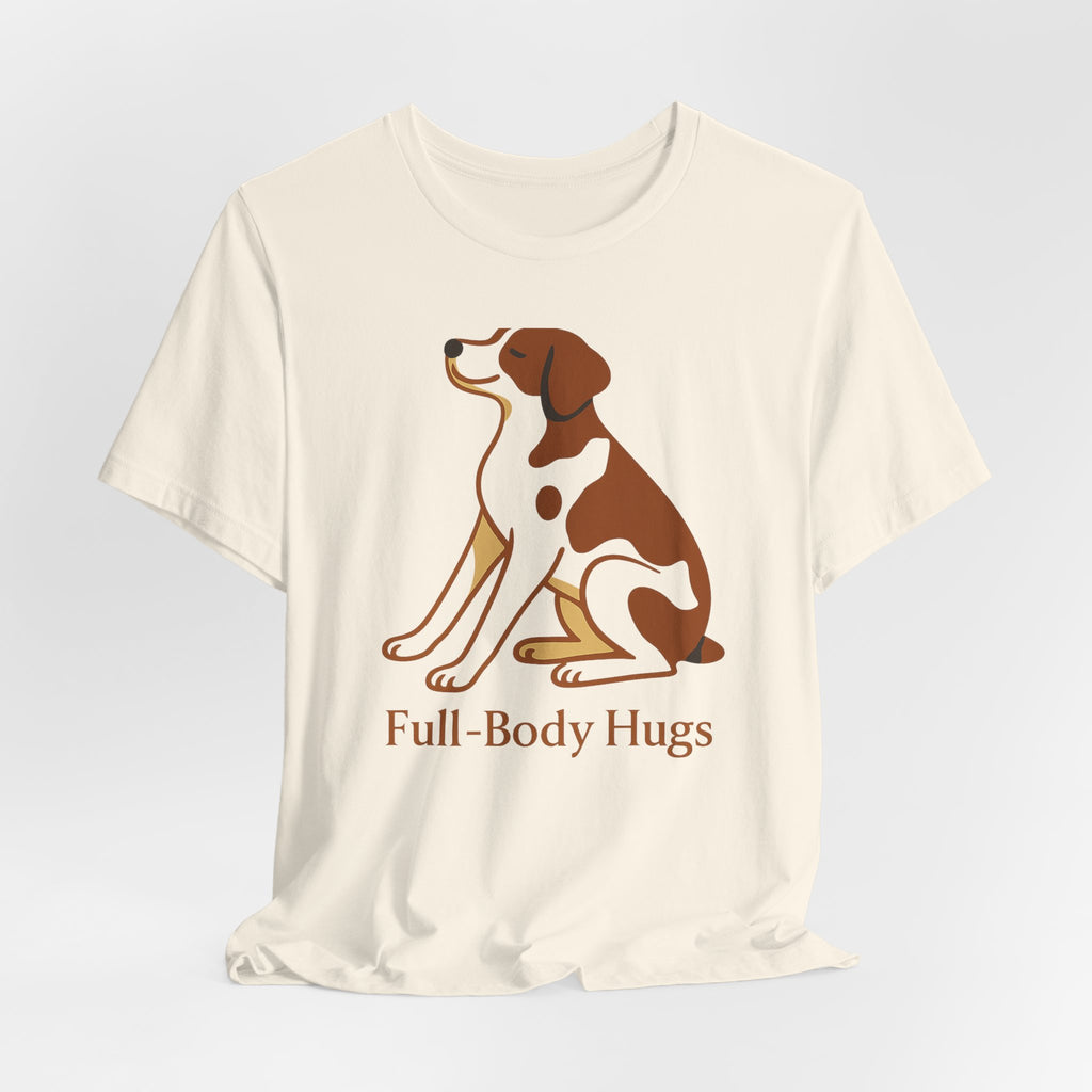 Brittany Spaniel Full-Body Hugs Tee