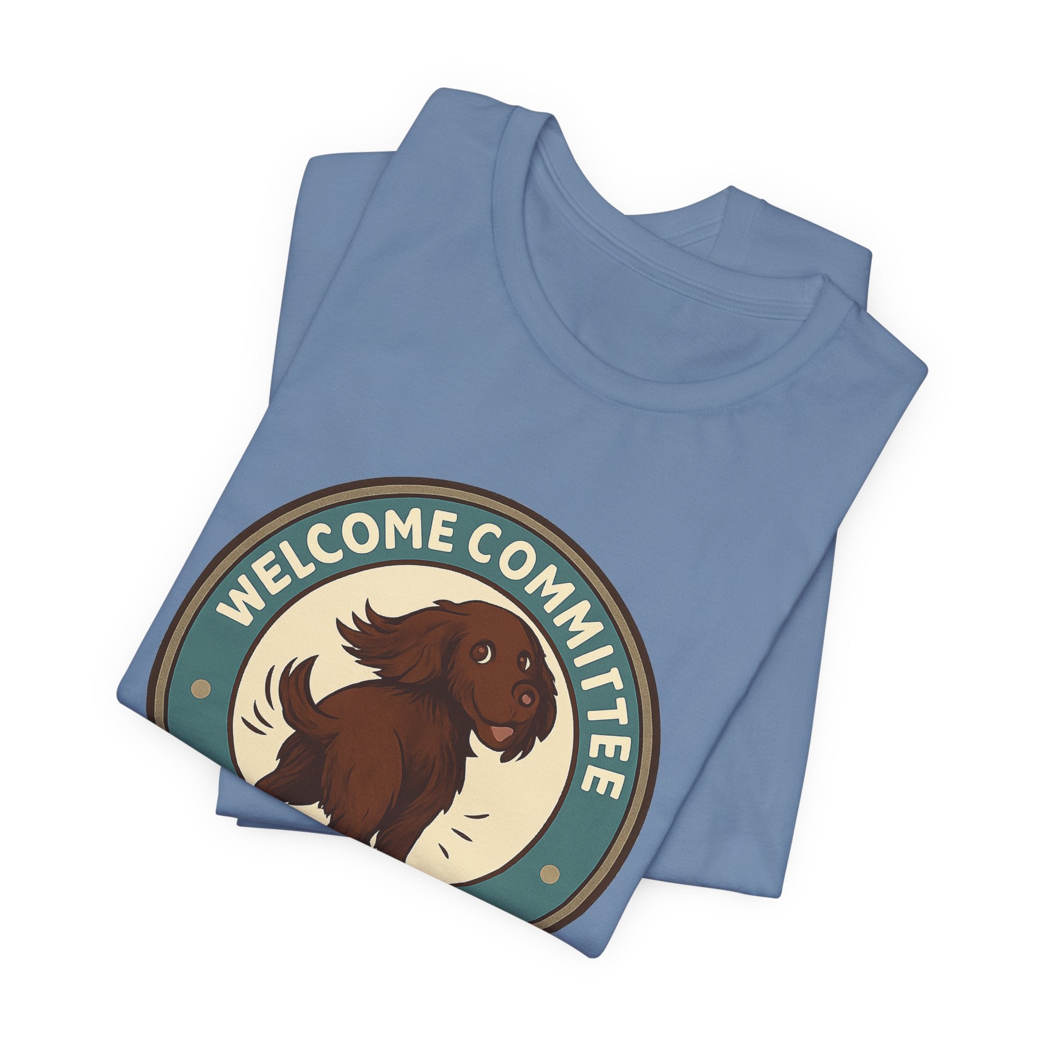 Boykin Spaniel Welcome Committee of One Tee