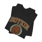 Boykin Spaniel Does It All Varsity Tee