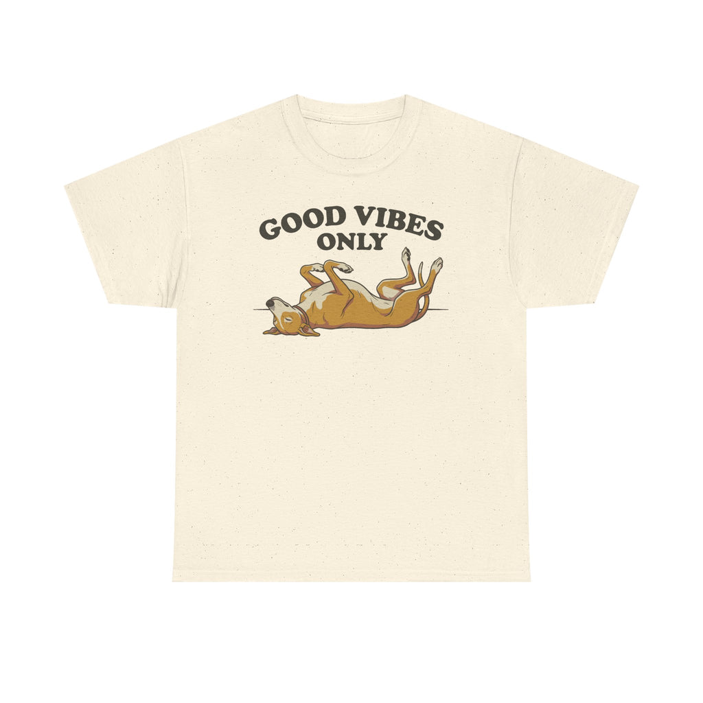 Good Vibes Only Relaxed Greyhound T-Shirt