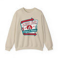 Sniff Now, Regret Never Retro Beagle Sweatshirt in Sand