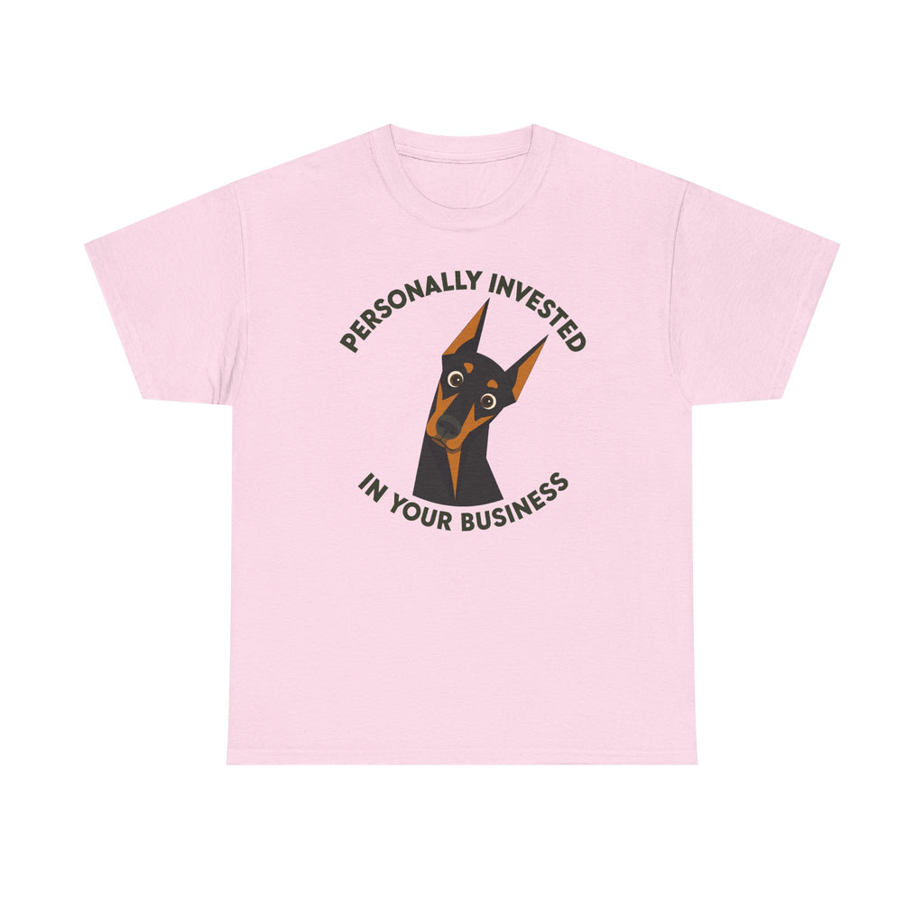 Invested Doberman T-shirt