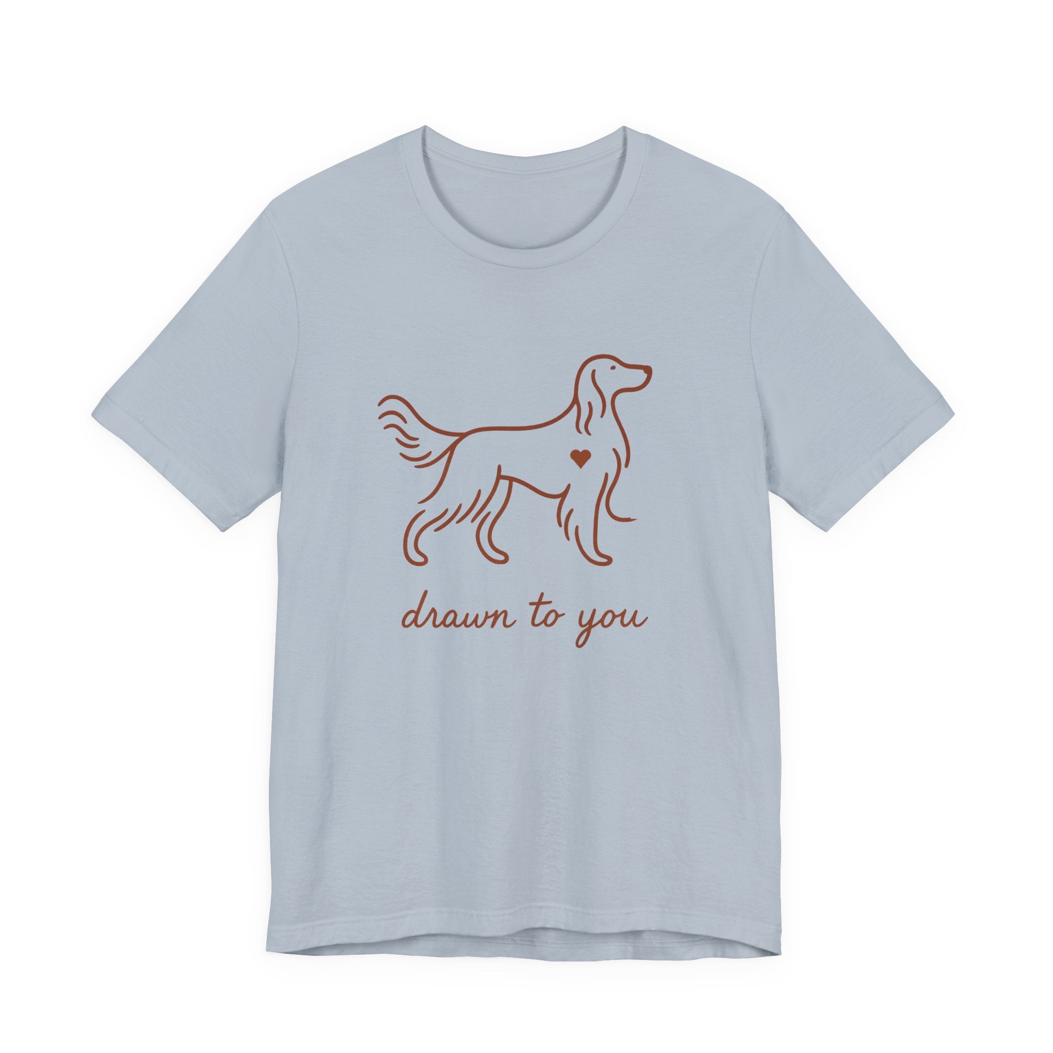 Irish Setter Drawn to You Line Art Tee