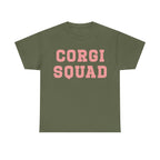 Weathered text image "Corgi Squad" T-shirt