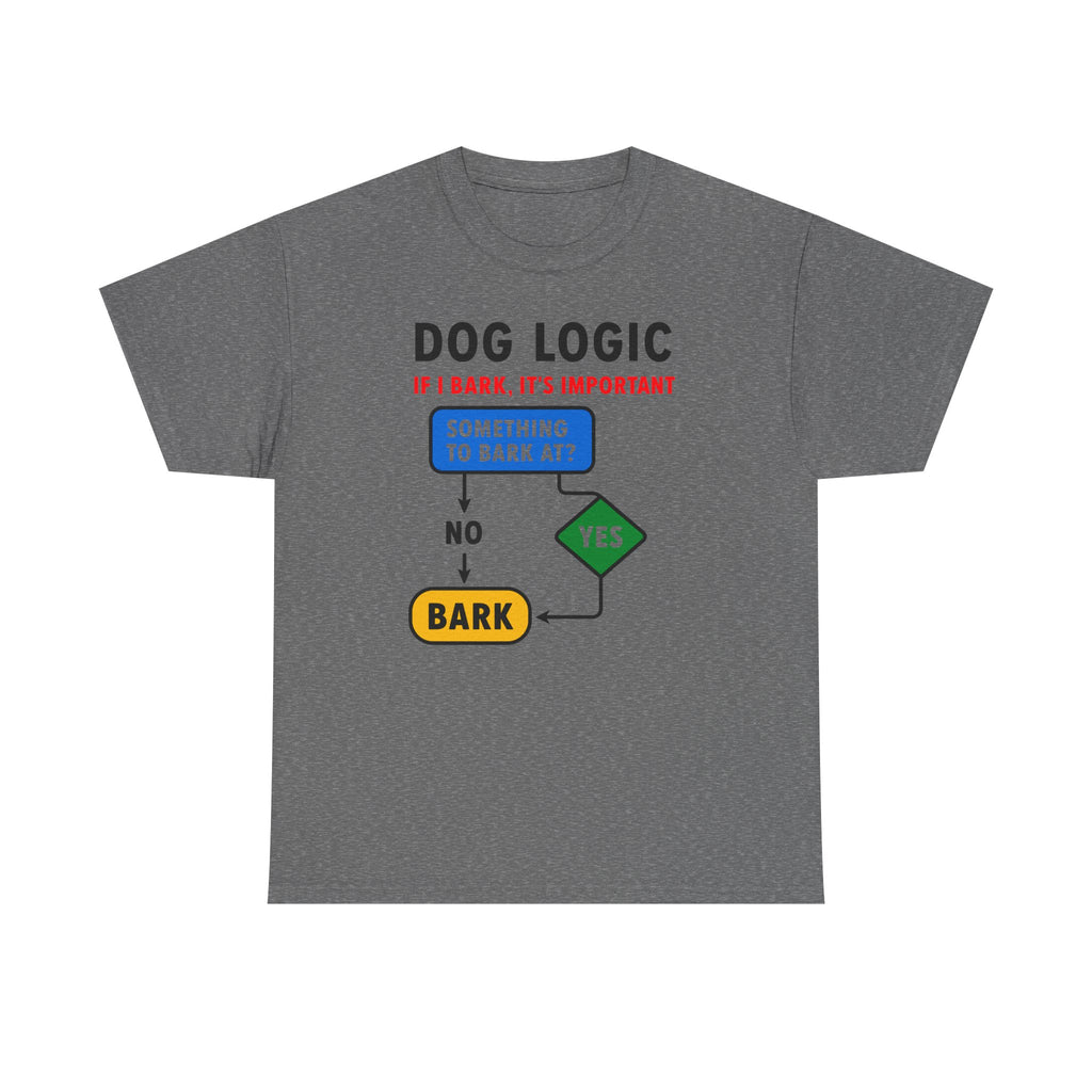 Dog Logic Flowchart T-Shirt