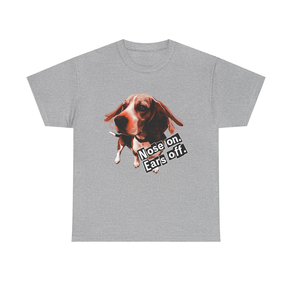 Beagle Nose on Ears off T-Shirt