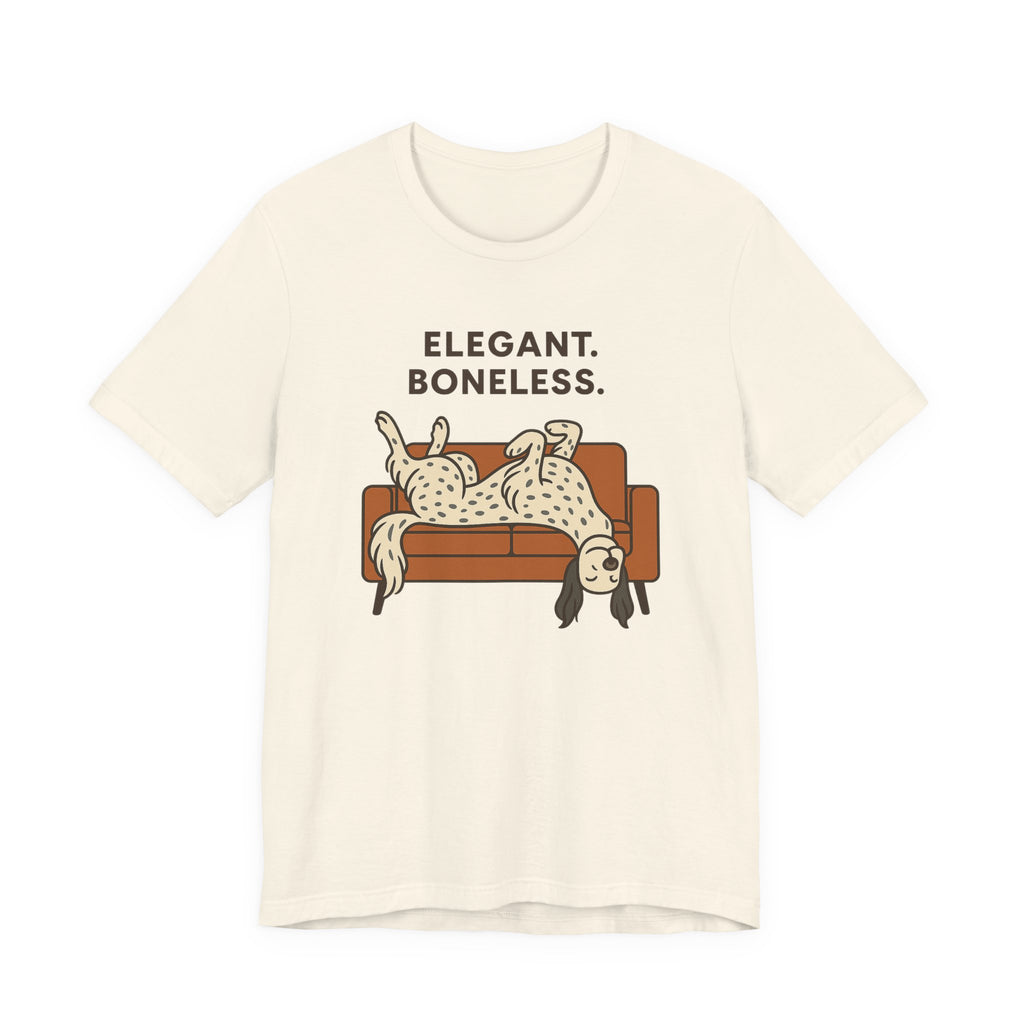 English Setter Elegant Boneless Tee