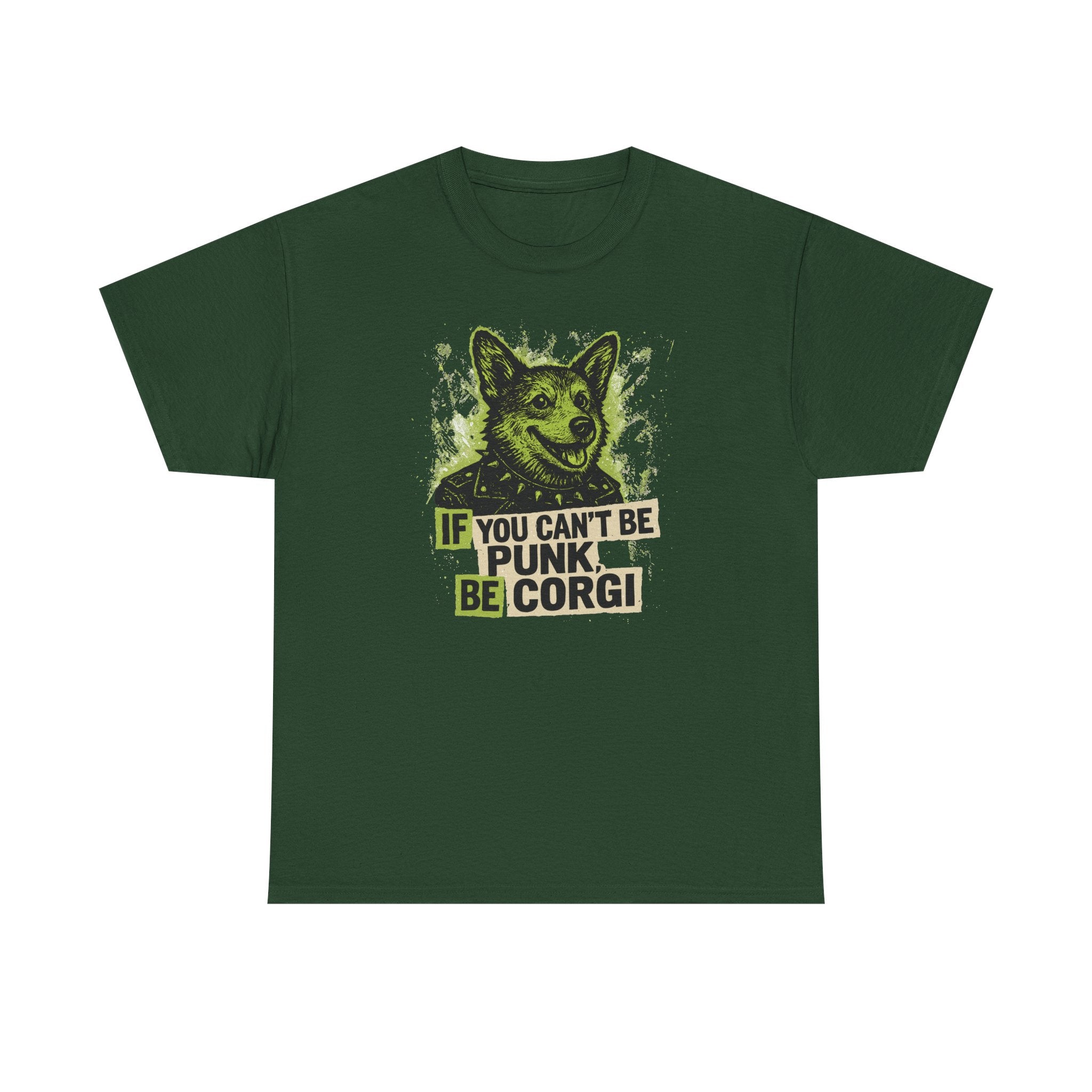 If You Can't Be Punk Be Corgi Funny Corgi Lover T-Shirt