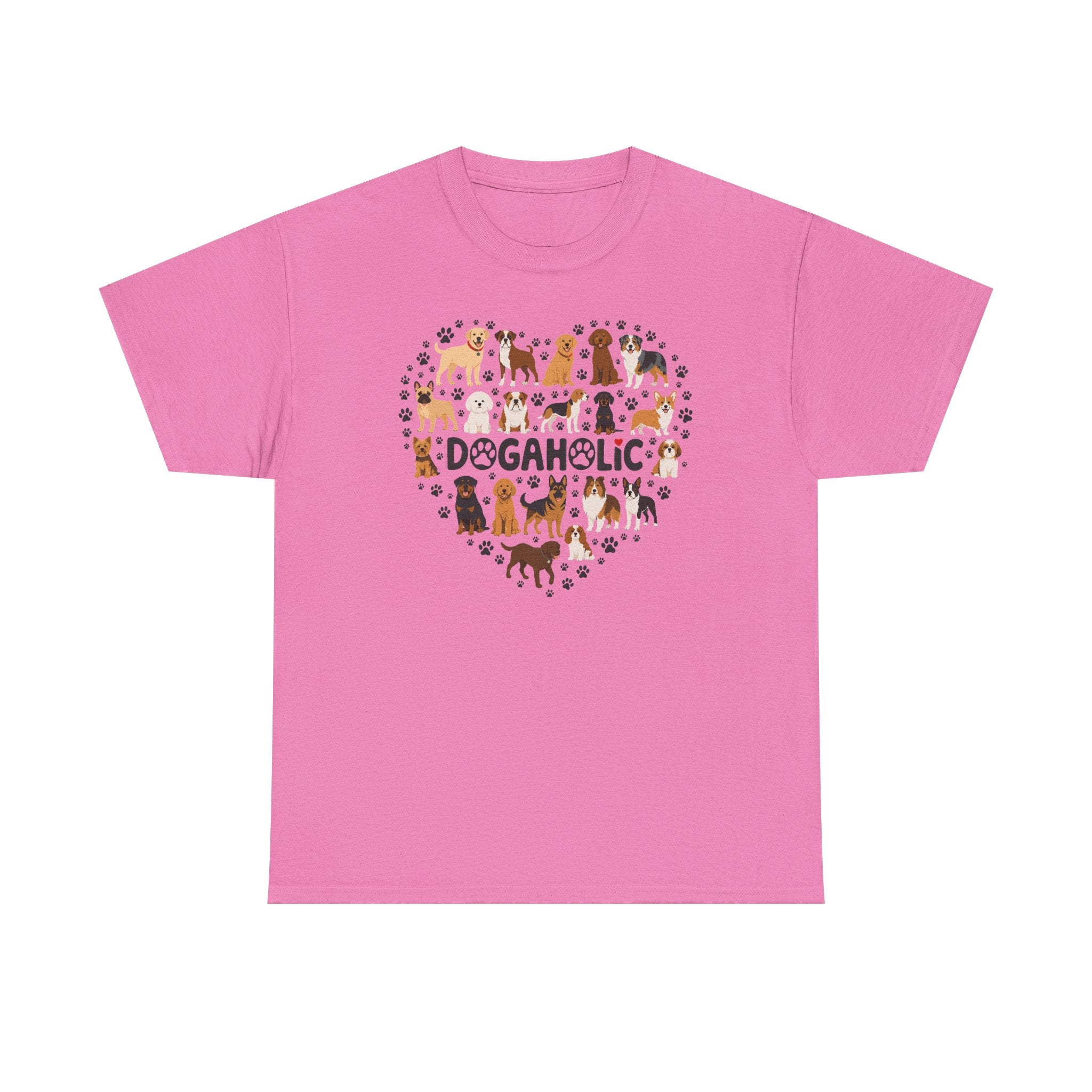 Dogaholic Heart of Paws T-Shirt