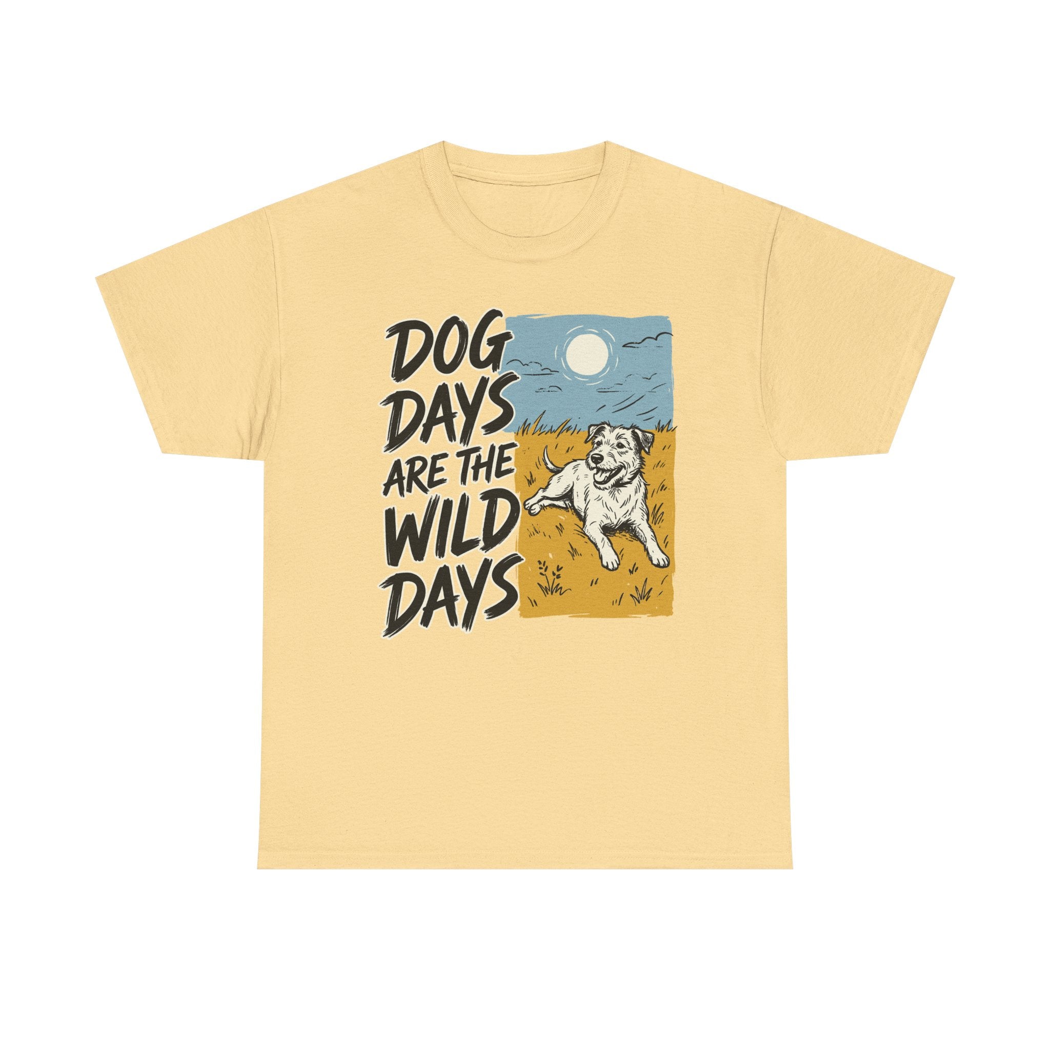Dog Days Are Wild Days Terrier T-Shirt
