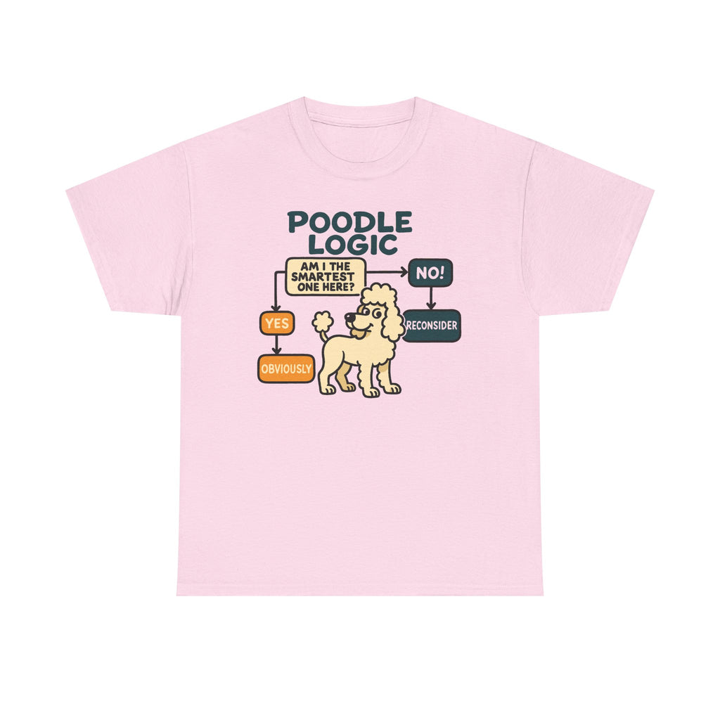 Poodle Logic: Am I the Smartest? Humor T-Shirt