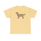 Golden Retriever Typographic Art T-Shirt