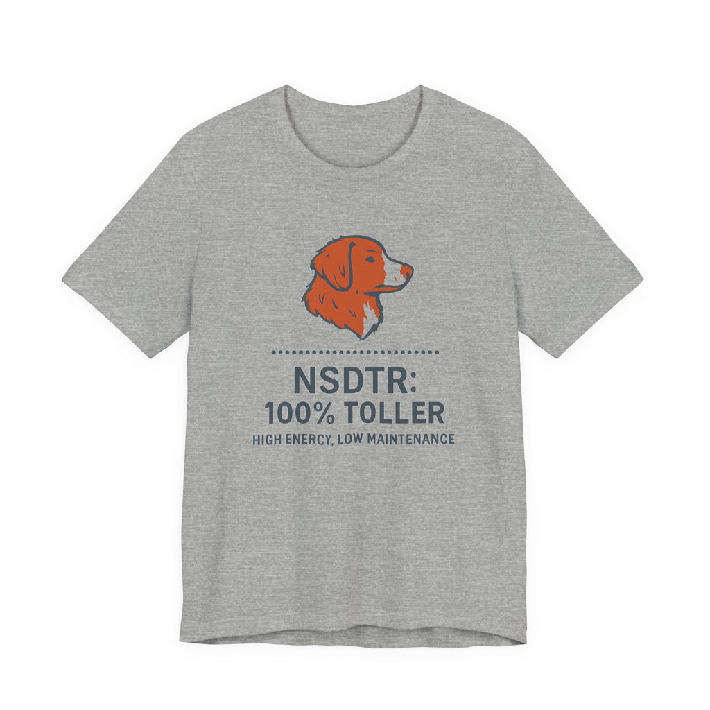 Nova Scotia Duck Tolling Retriever NSDTR Spec Label Tee