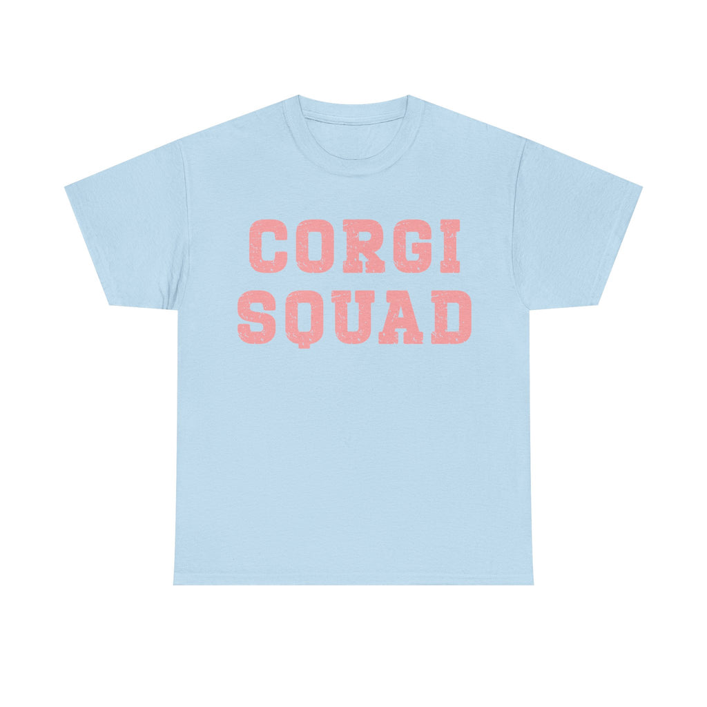 Weathered text image "Corgi Squad" T-shirt