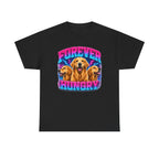 Forever Hungry Golden Retriever Graphic T-shirt