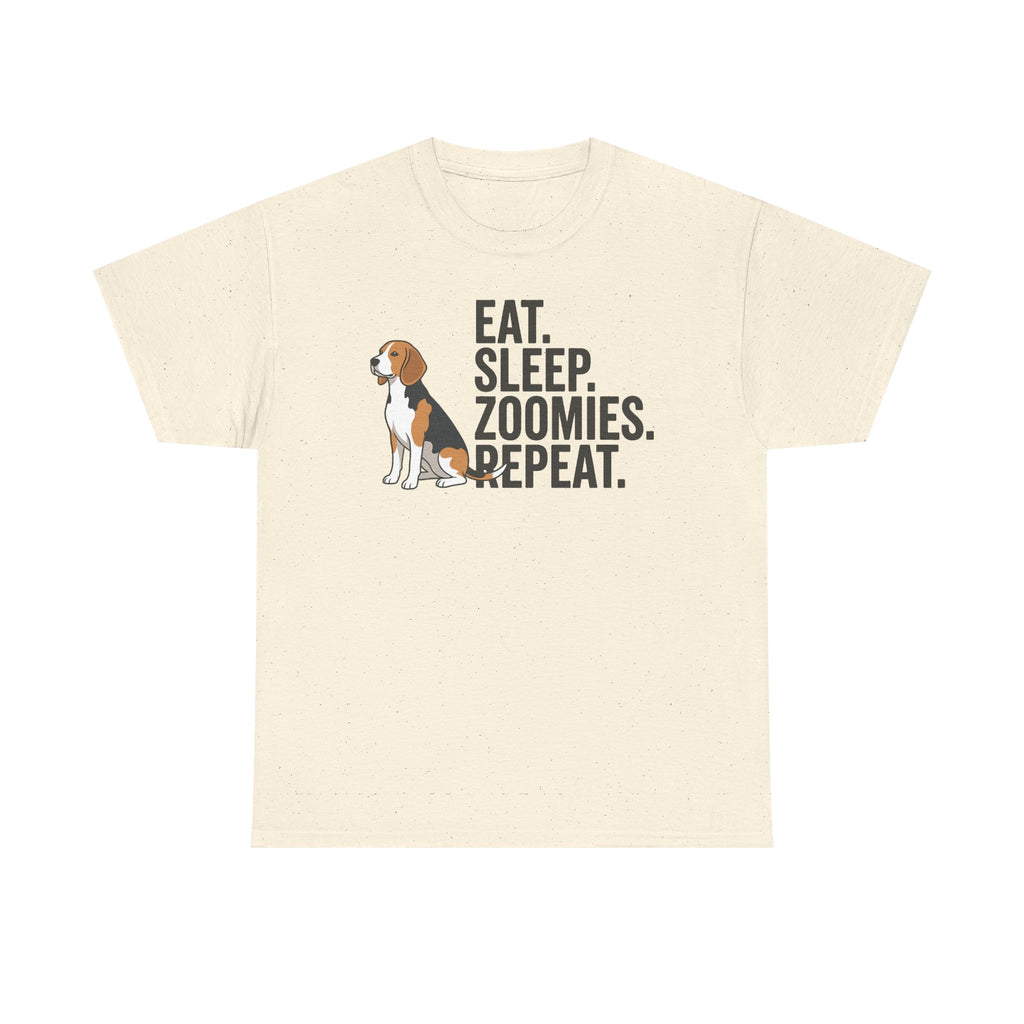 Beagle Eat Sleep Zoomies Repeat T-Shirt