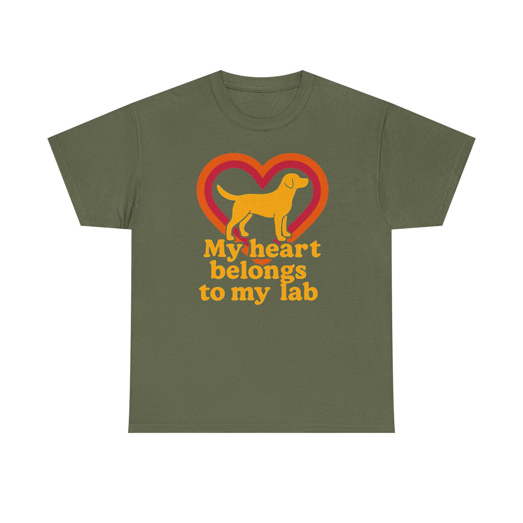 My Heart Belongs To My Lab T-Shirt