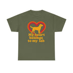 My Heart Belongs To My Lab T-Shirt