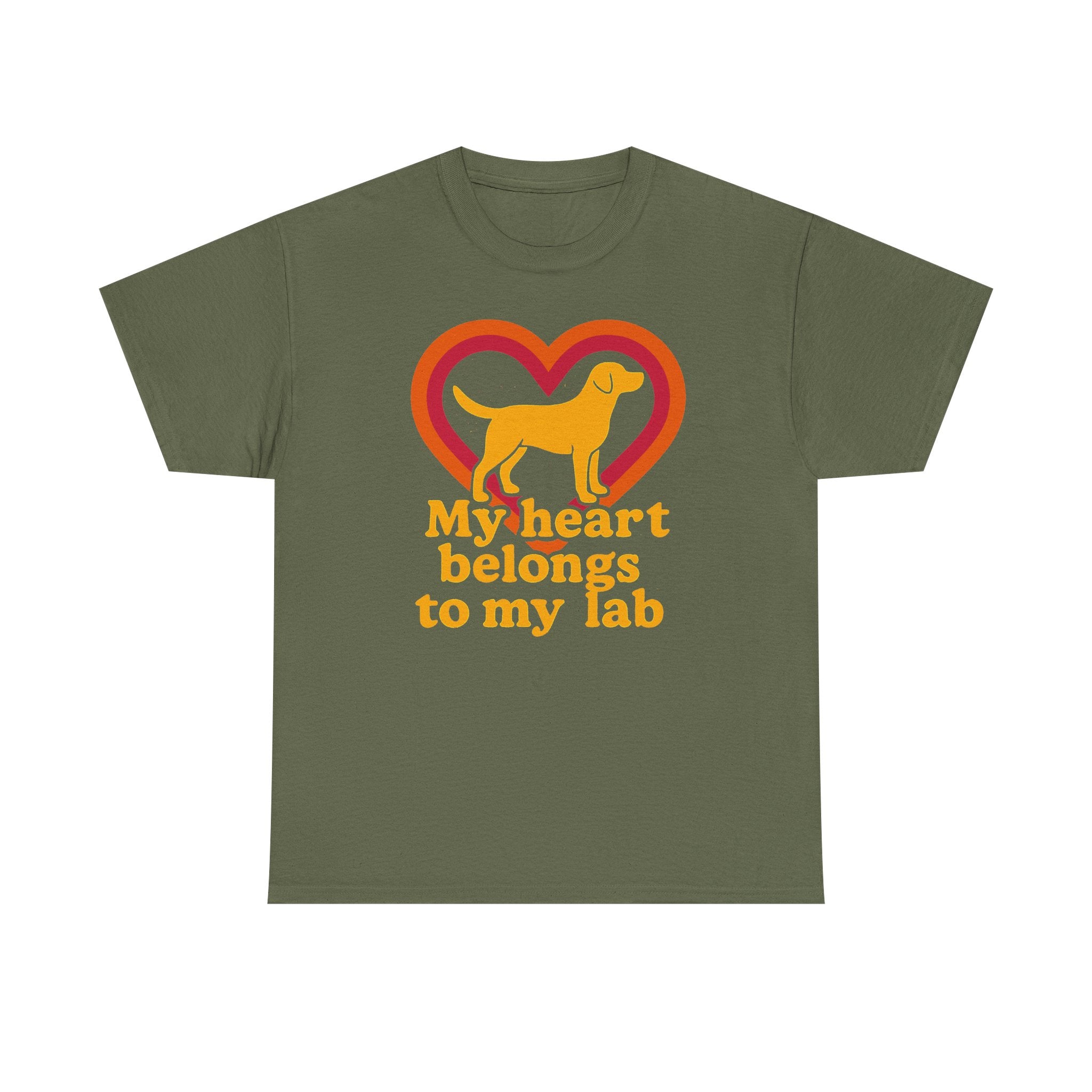 My Heart Belongs To My Lab T-Shirt