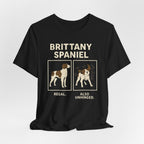 Brittany Spaniel Regal. Also Unhinged. Tee