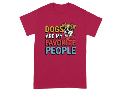 Dogs Are My Favorite People Graphic Tee product