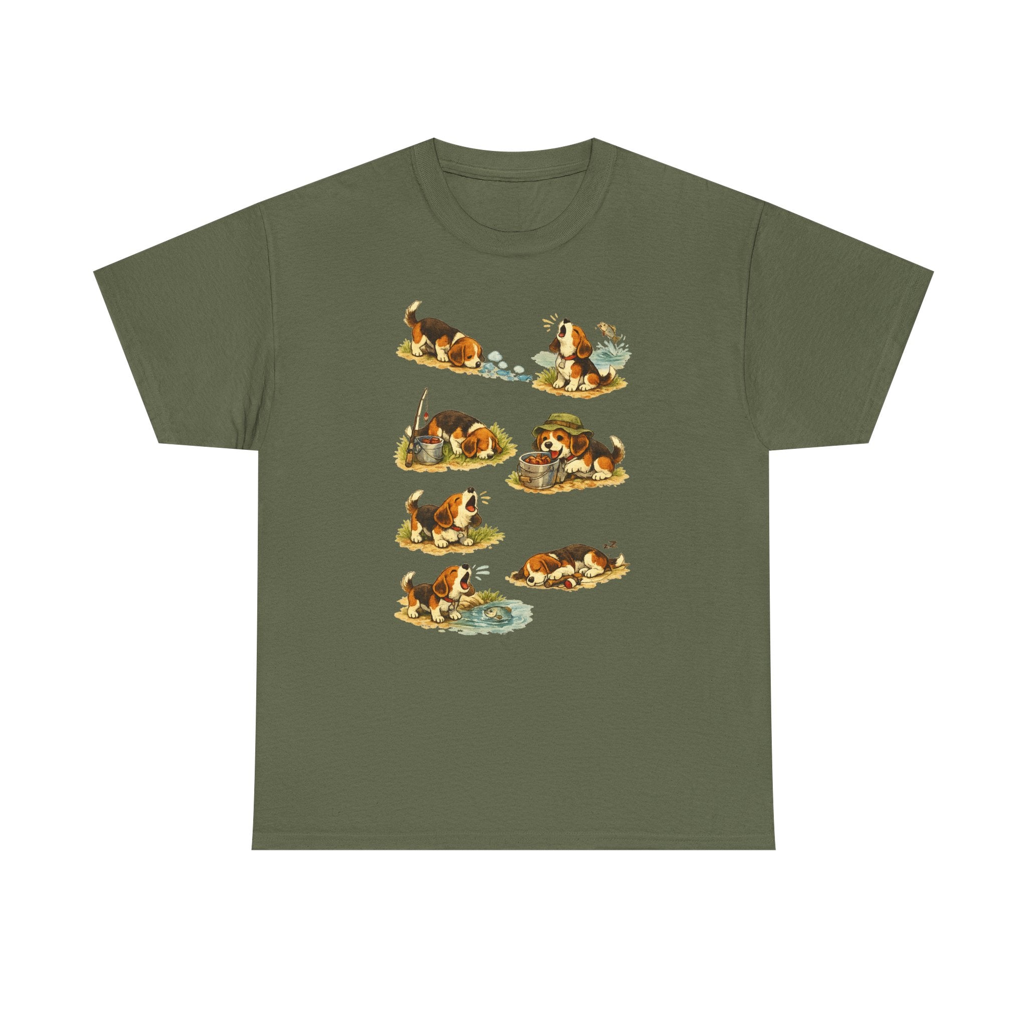 Whimsical Beagle Adventures T-Shirt