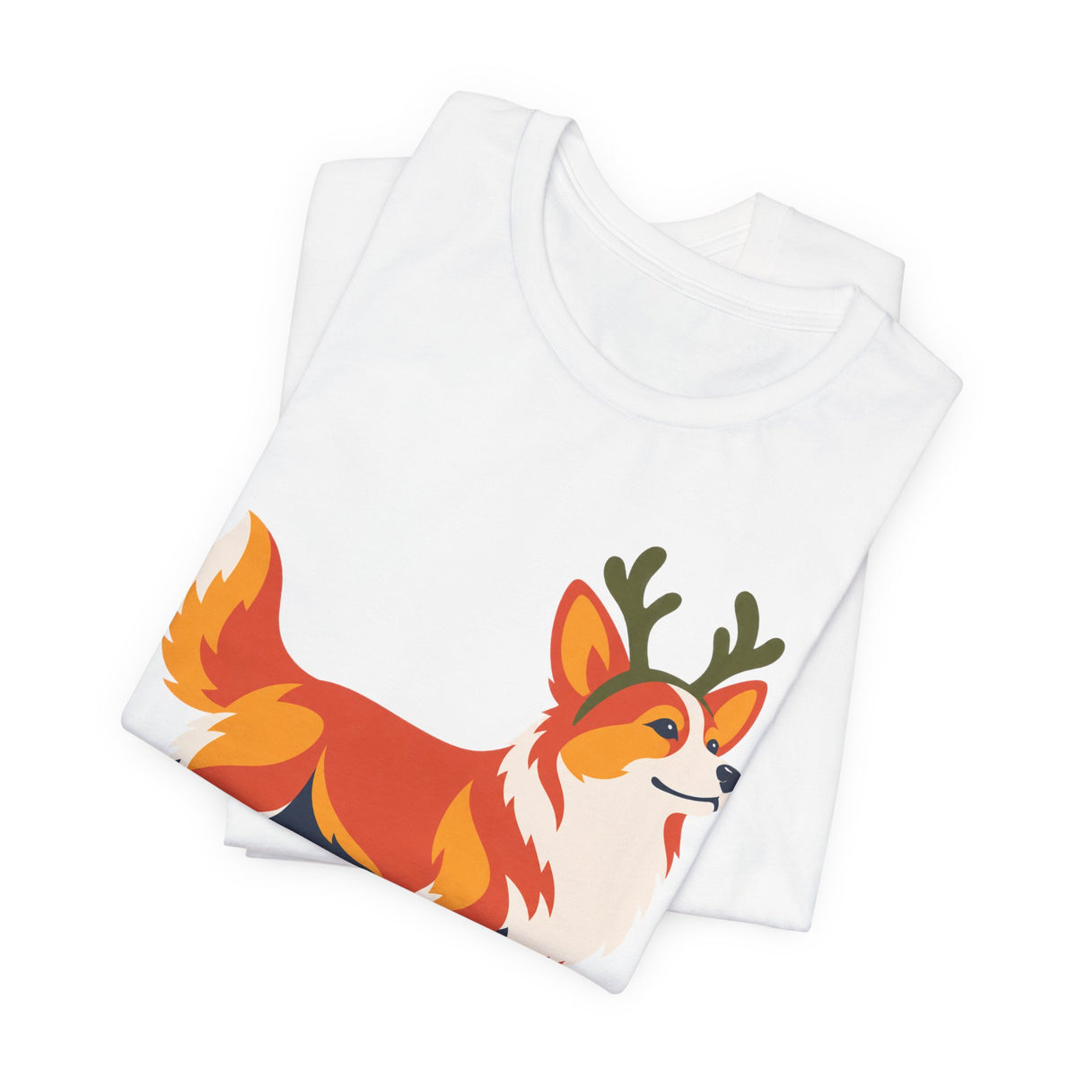 Santas Shortest Reindeer Corgi T-Shirt