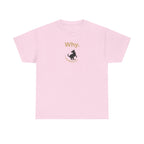 Why Curious Dog Silhouette Playful Question Design t-shirt, view 4