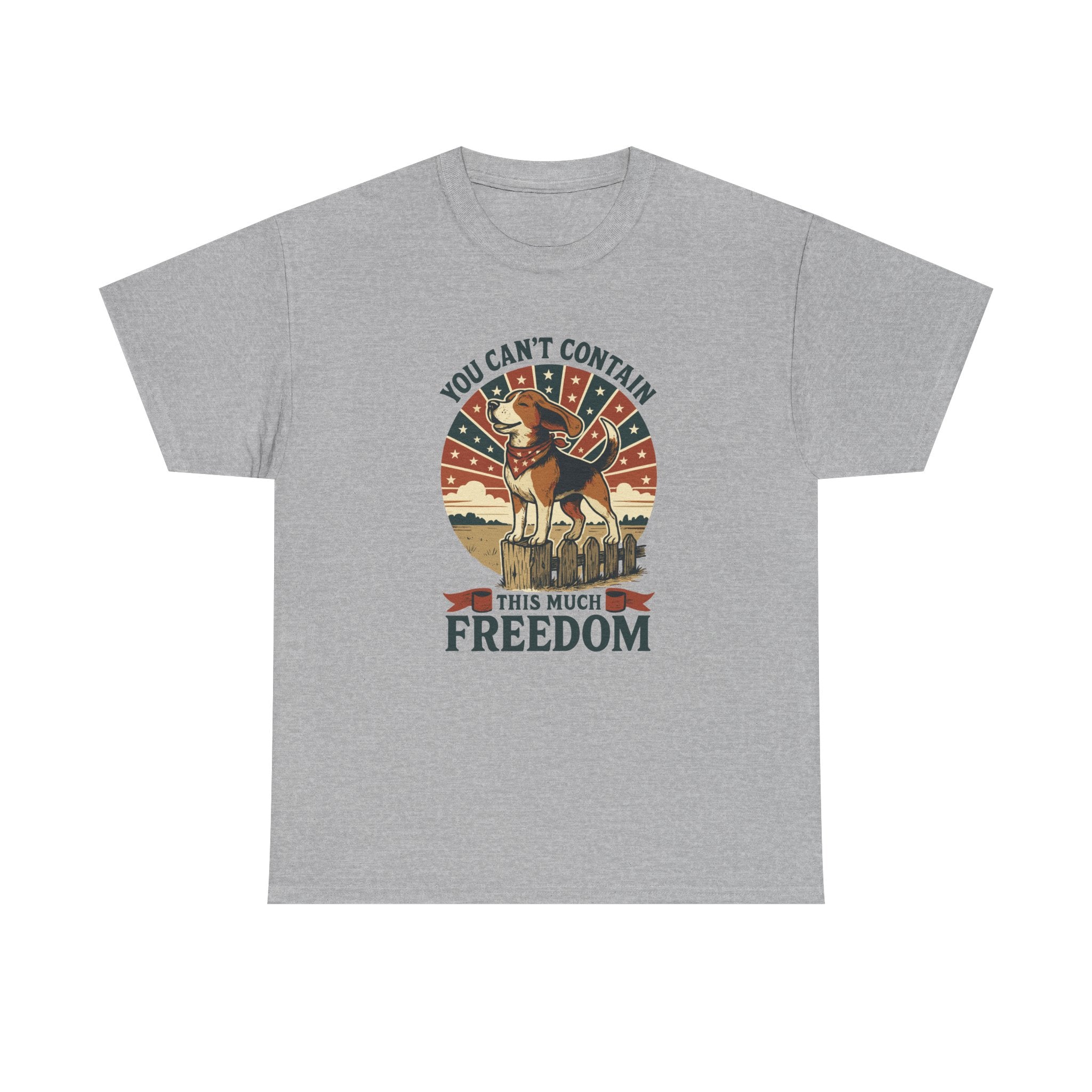 You Can't Contain This Much Freedom Beagle T-Shirt