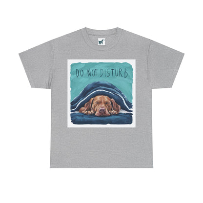Do Not Disturb Vizsla T Shirt Sport Grey T-Shirt