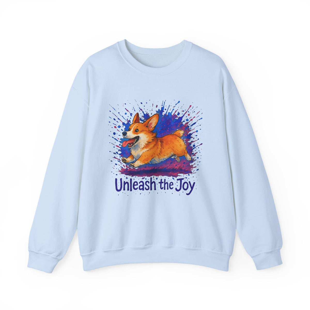 Playful Corgi Illustration Sweatshirt
