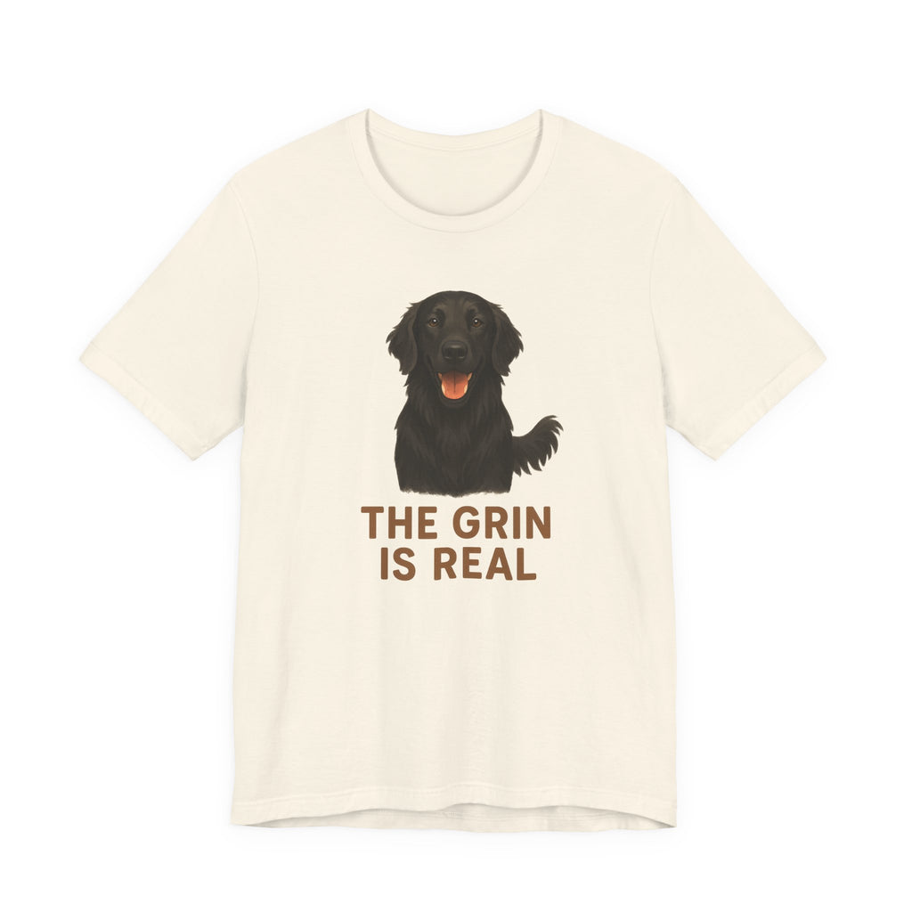 Flat-Coat The Grin Is Real Tee