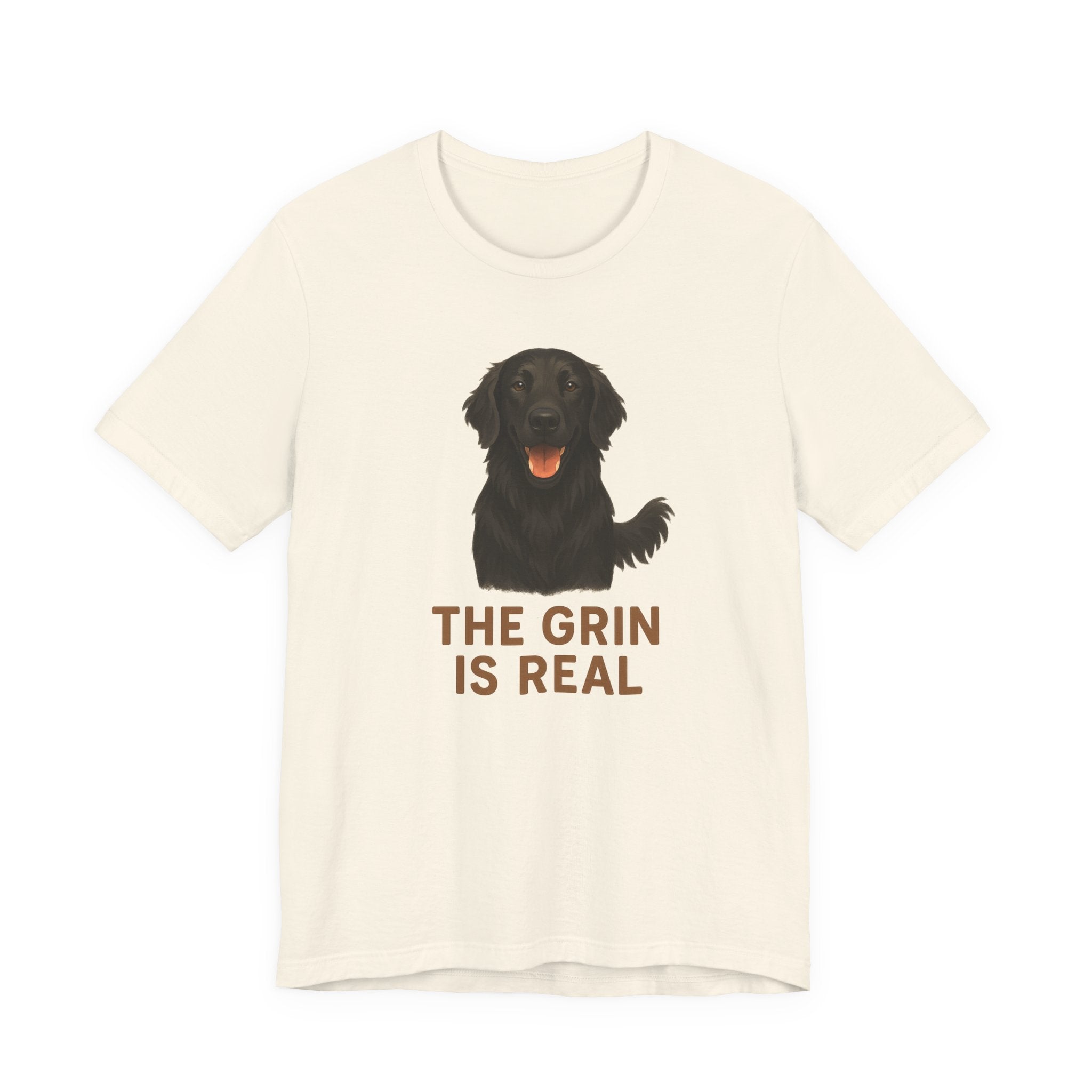 Flat-Coat The Grin Is Real Tee