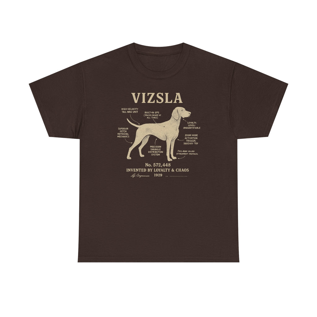 Vizsla Patent Blueprint Premium T-shirt