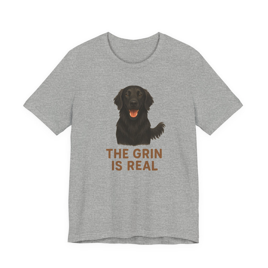Flat-Coat The Grin Is Real Tee