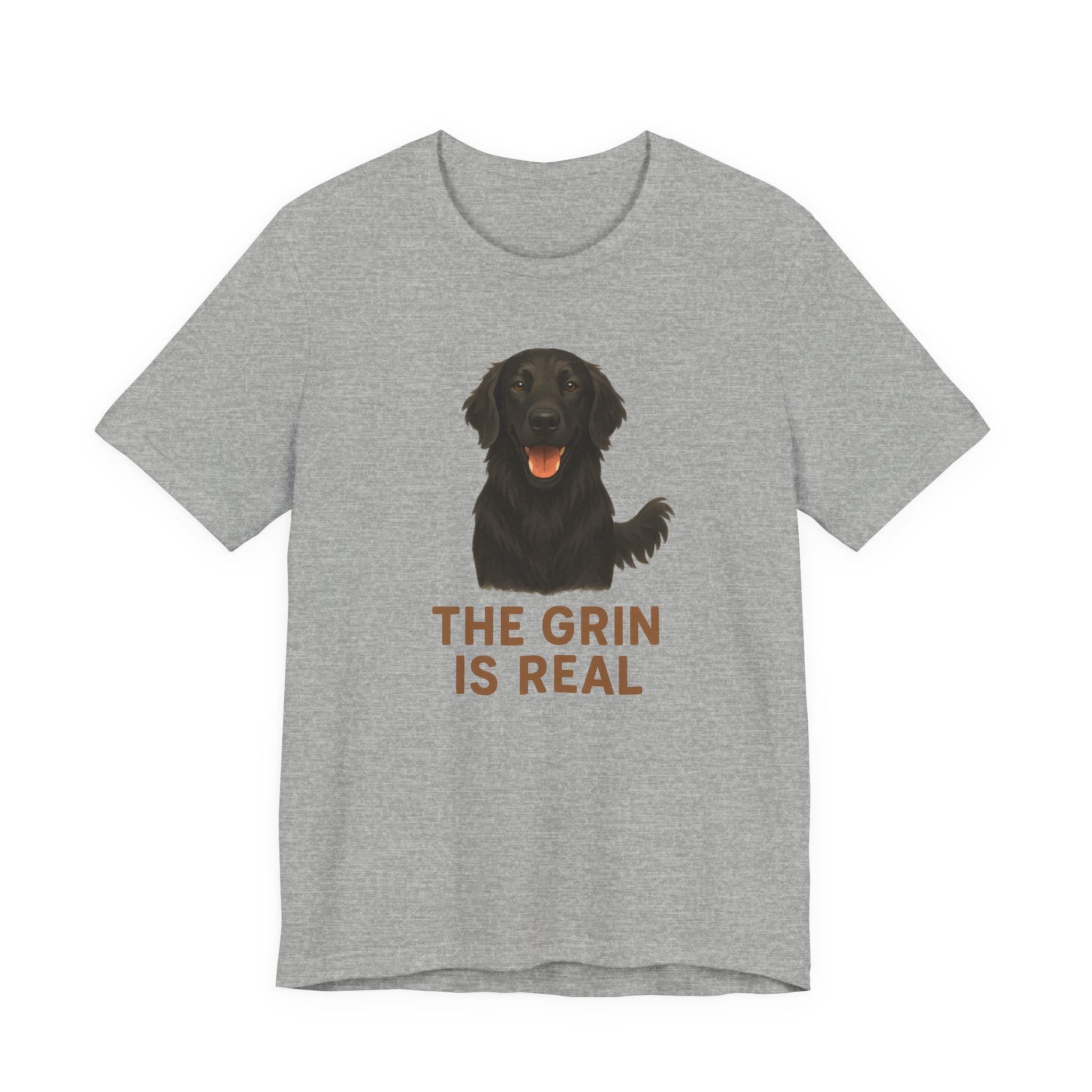 Flat-Coat The Grin Is Real Tee
