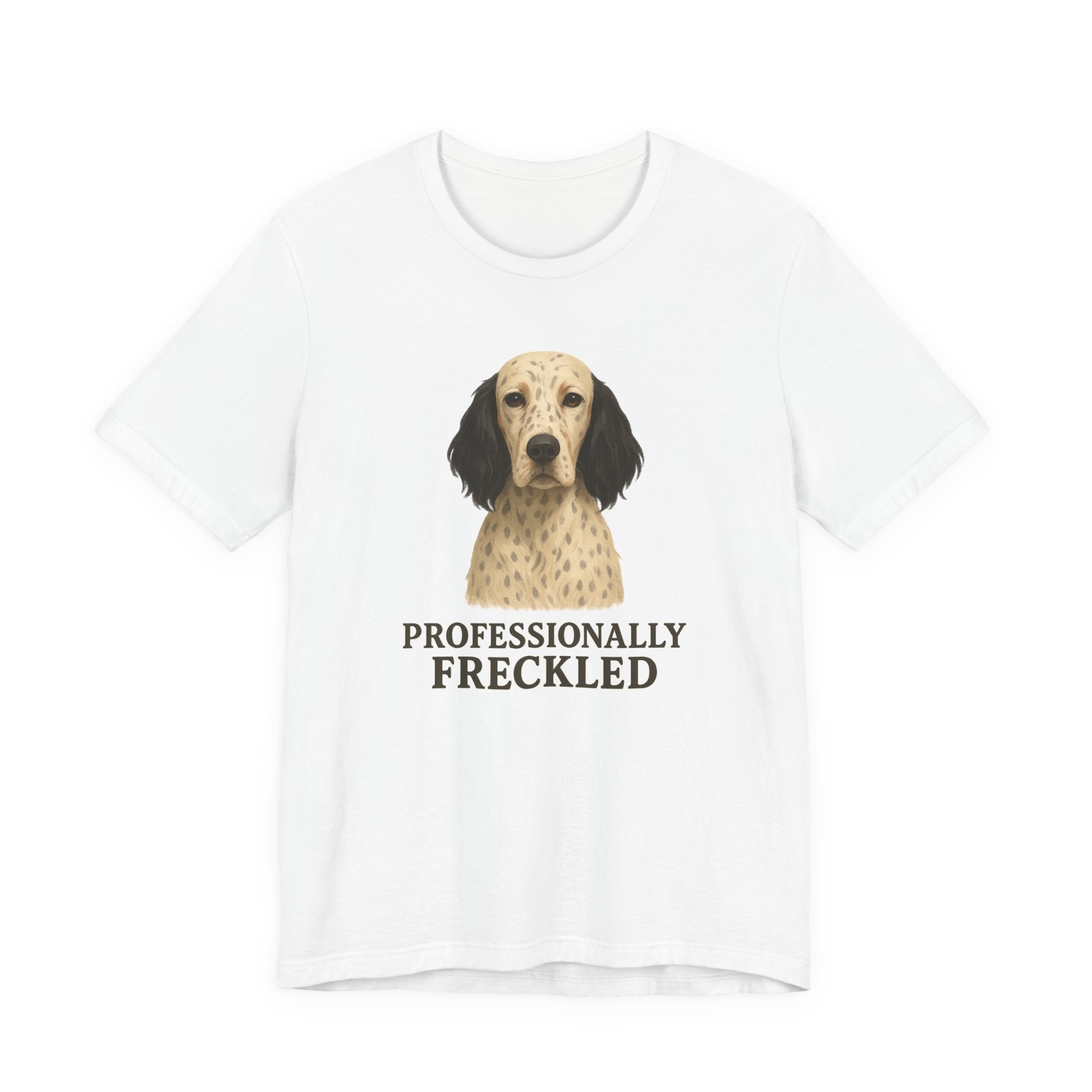 English Setter Professionally Freckled Tee