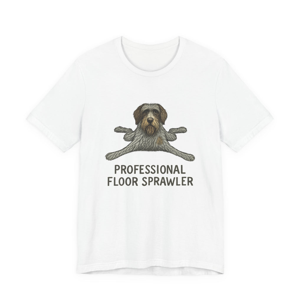 Wirehaired Pointing Griffon Professional Floor Sprawler Tee