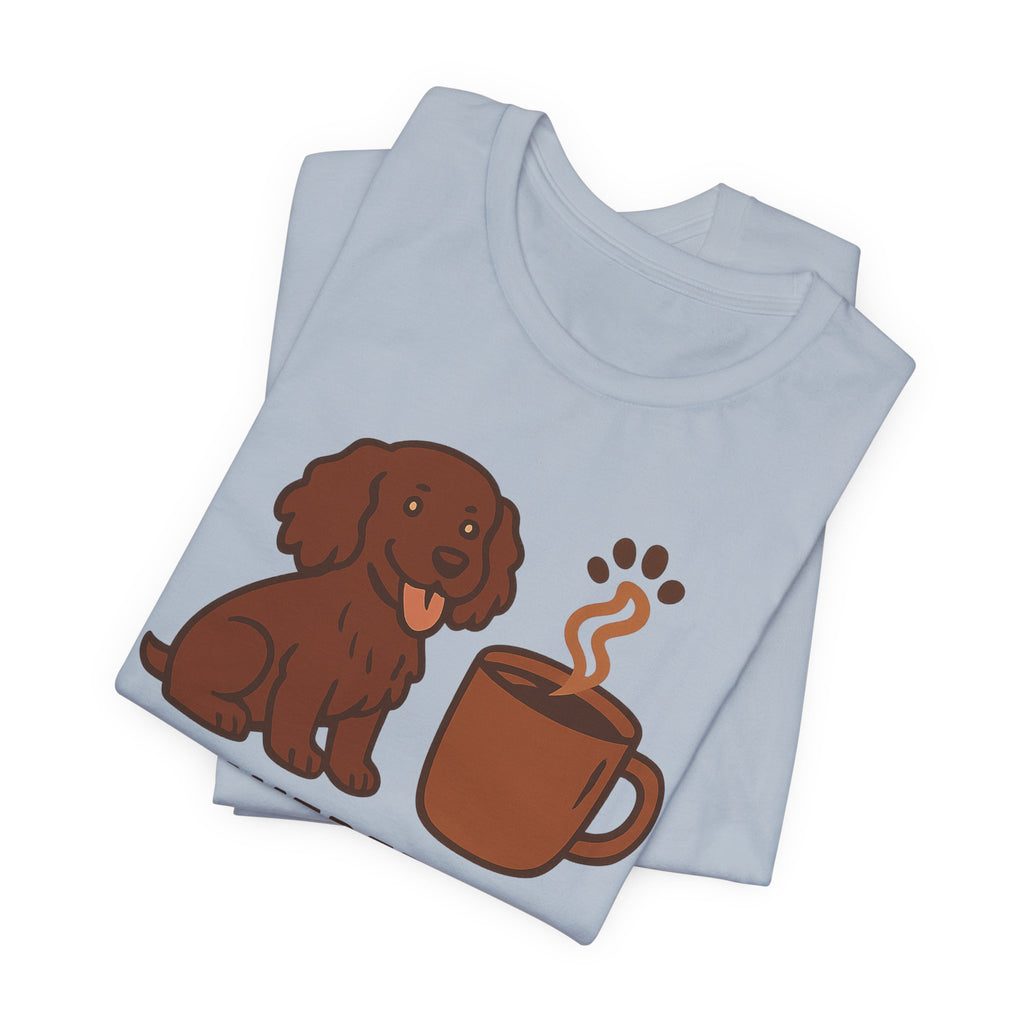 Boykin Spaniel Powered by Boykin & Coffee Tee