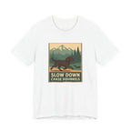 American Water Spaniel Slow Down Chase Squirrels Tee