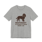 Field Spaniel Independent Tee