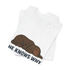 American Water Spaniel He Knows Why You're Calling Him Tee