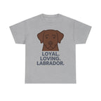 Loyal Labrador Love Graphic T-Shirt