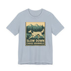 English Setter Chase Squirrels Tee