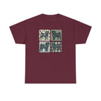 Winter Pug Design T-Shirt