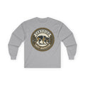 Certified Sniff Inspector German Shepherd Long Sleeve Tee in Sport Grey